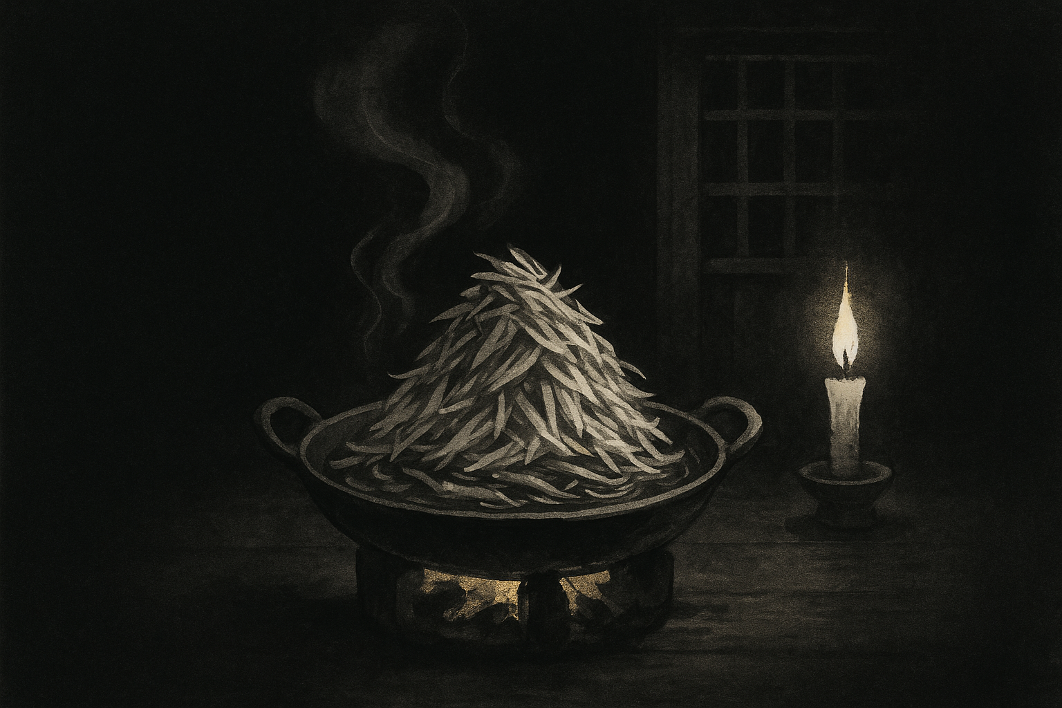 Dozeu Iidaya — ink-wash illustration