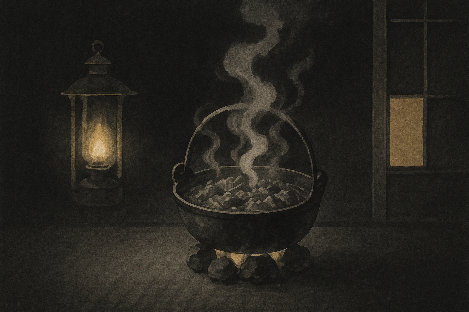 Ohta Nawanoren — ink-wash illustration