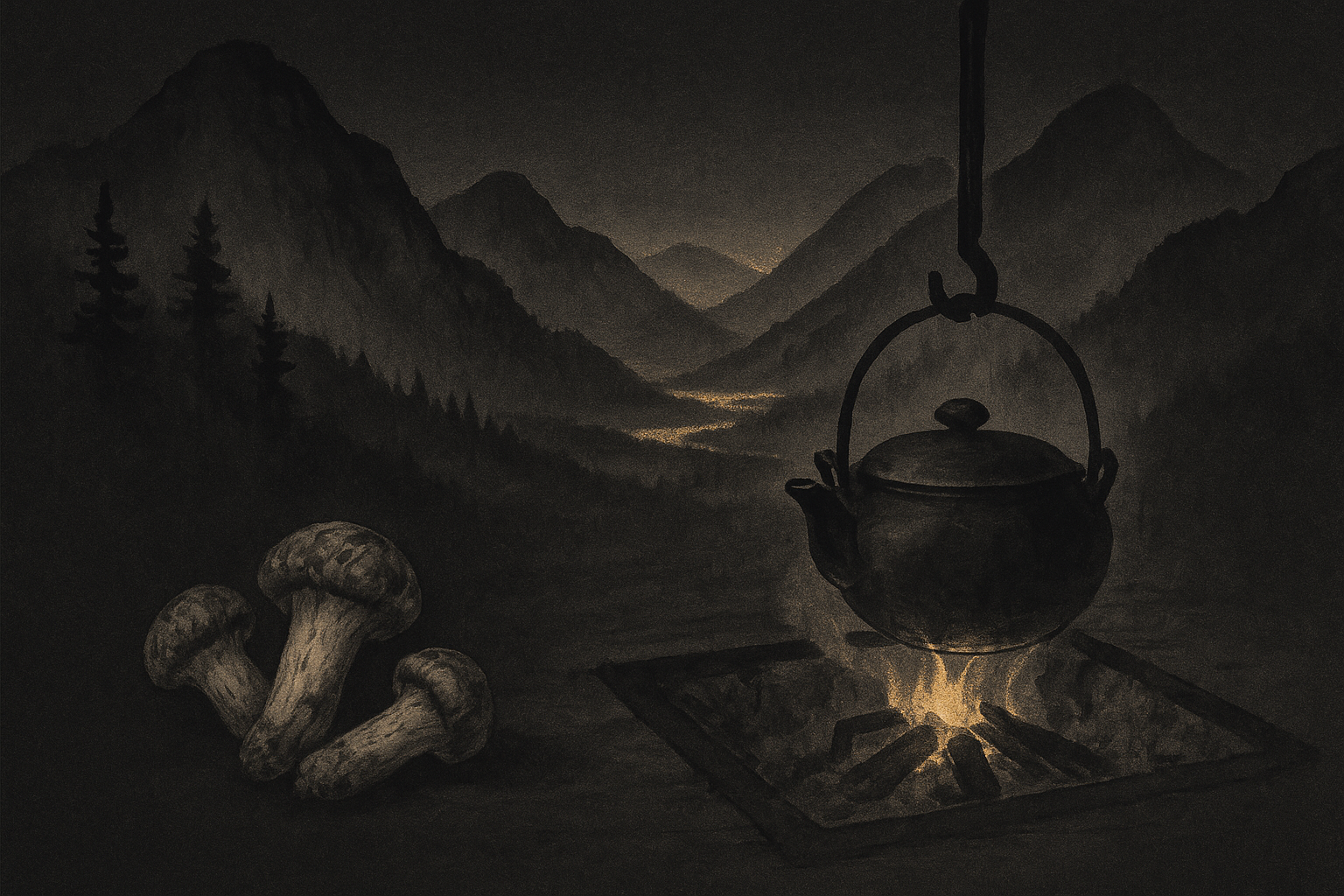 Yukimoto — ink-wash illustration